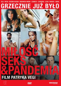 okładka filmu na DVD pod tytułem miłość, seks i pandemia