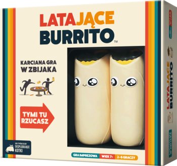 okładka gry planszowej pod tytułem Latające burrito