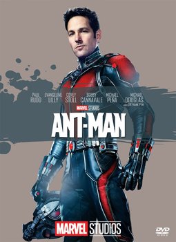 okładka filmu na DVD pod tytułem Ant-Man