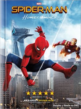 okładka filmu na DVD pod tytułem Spider-Man. Homecoming