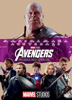 okładka filmu na DVD pod tytułem Avengers. Wojna bez granic