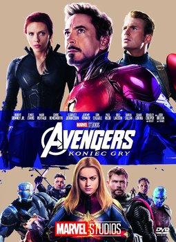 okładka filmu na DVD pod tytułem Avengers. Koniec gry