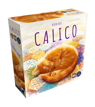 okładka gry planszowej pod tytułem Calico