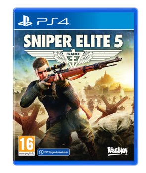 okładka gry na PS4 pod tytułem Sniper Elite 5