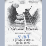 Koncert Mirosława Jabłońskiego pt. „z nut”