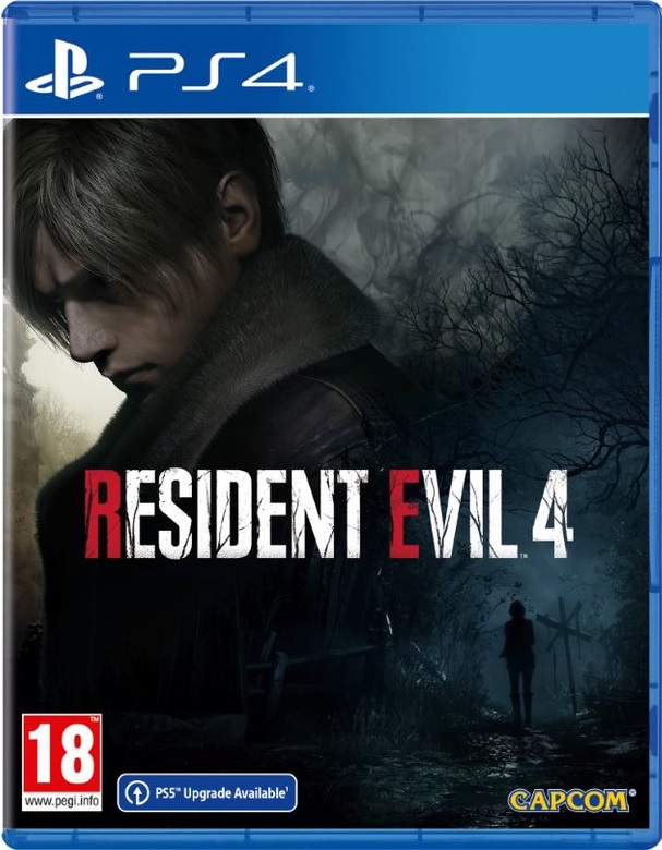okładka gry na PS4 pod tytułem Resident Evil 4