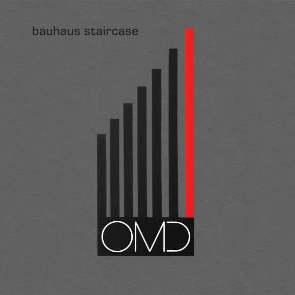 okładka płyty muzycznej pod tytułem Bauhaus staircase, wykonawca OMD