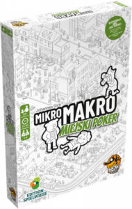 gra planszowa pod tytułem Mikromakro. Miejski poker